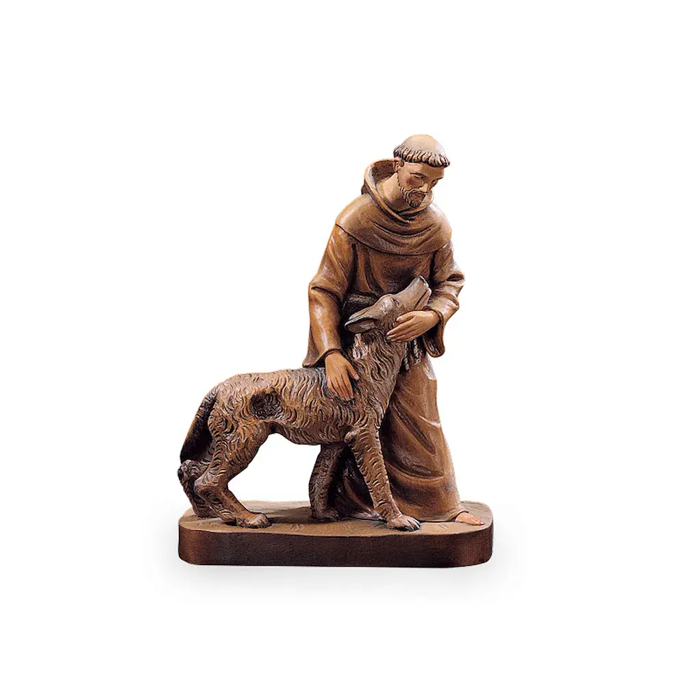 S. Francisco con el lobo