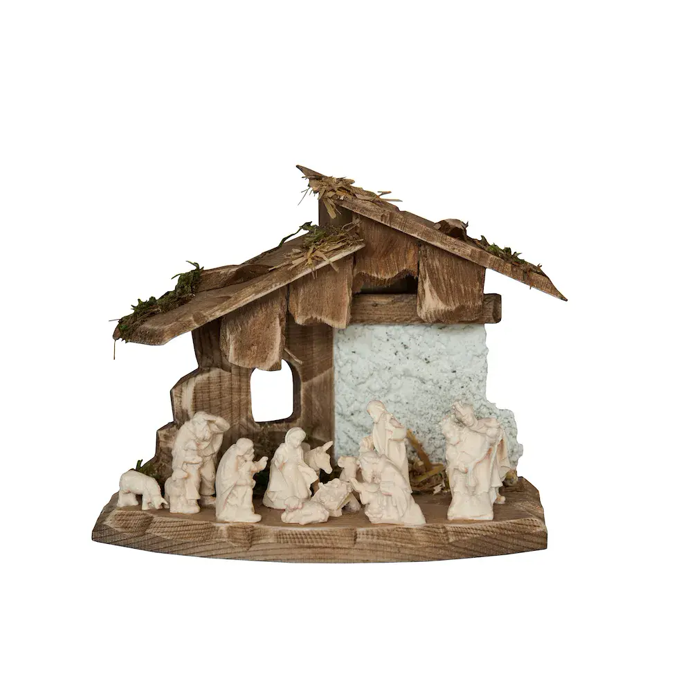 Mini Betlhlehem Nativity on Stable for family