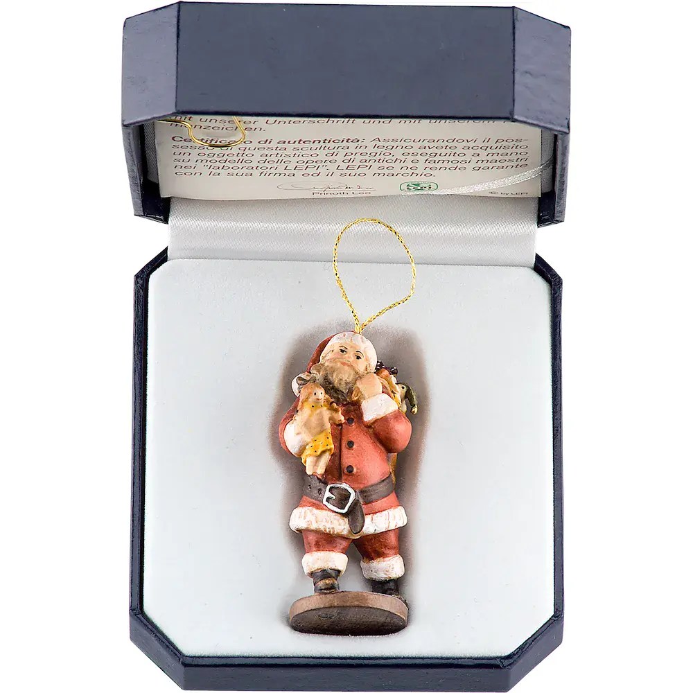Weihnachtsmann mit Etui