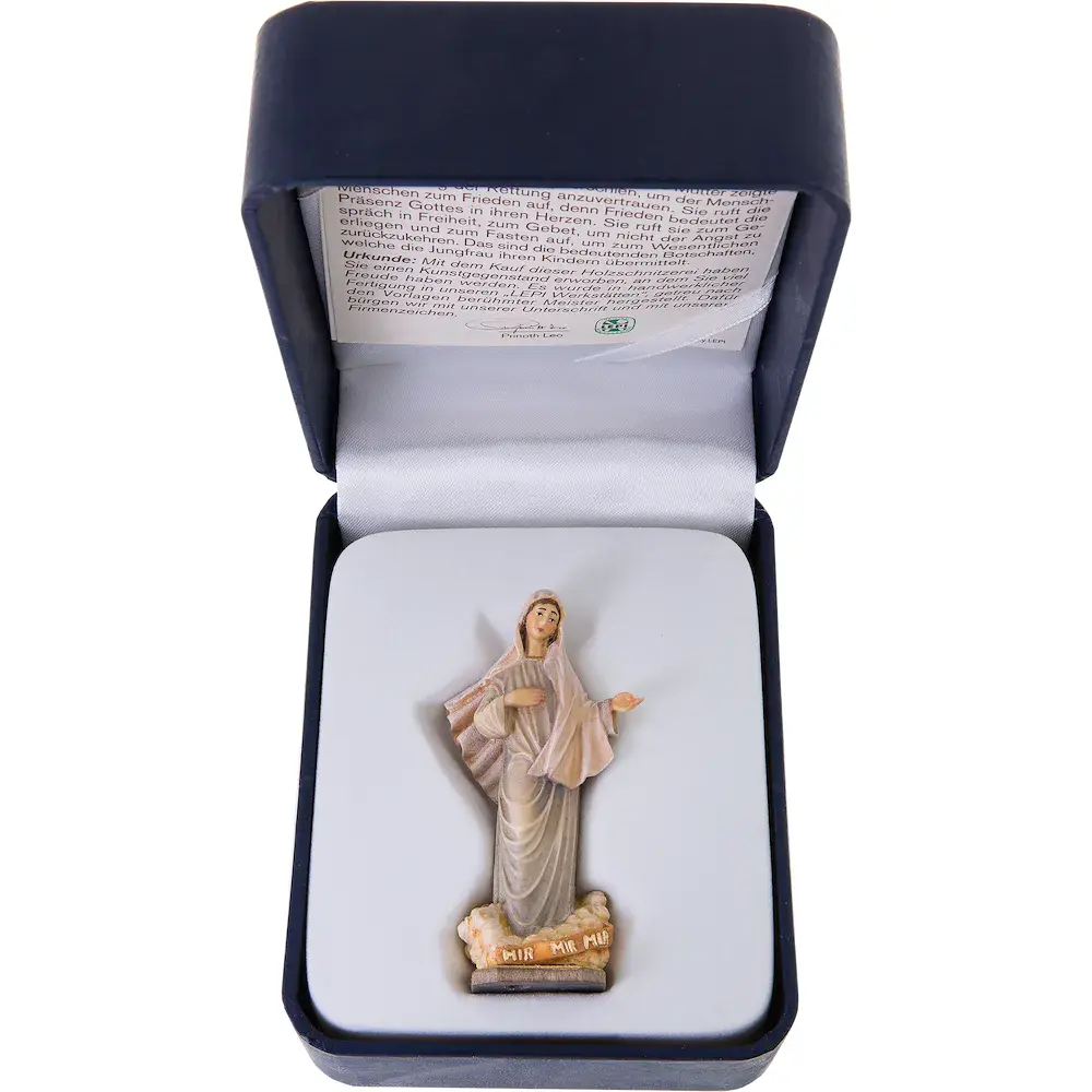 Friedensmad. von Medjugorje mit Etui