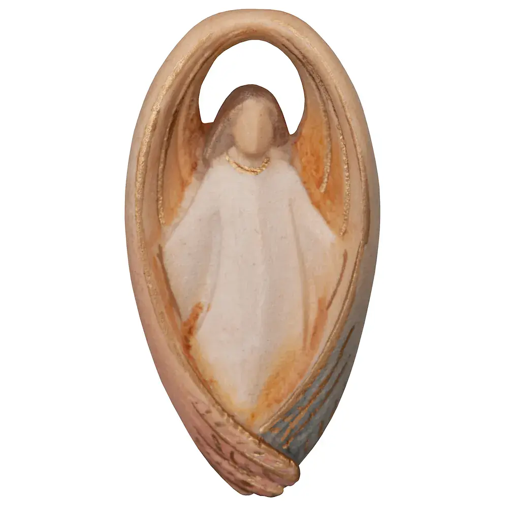 Lucky Charm - Guardian angel Wood