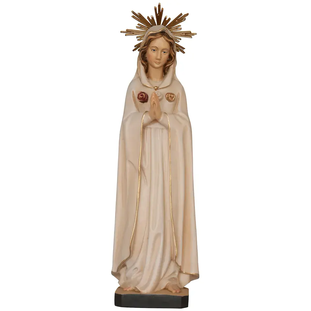 Maria Rosamystica with halo
