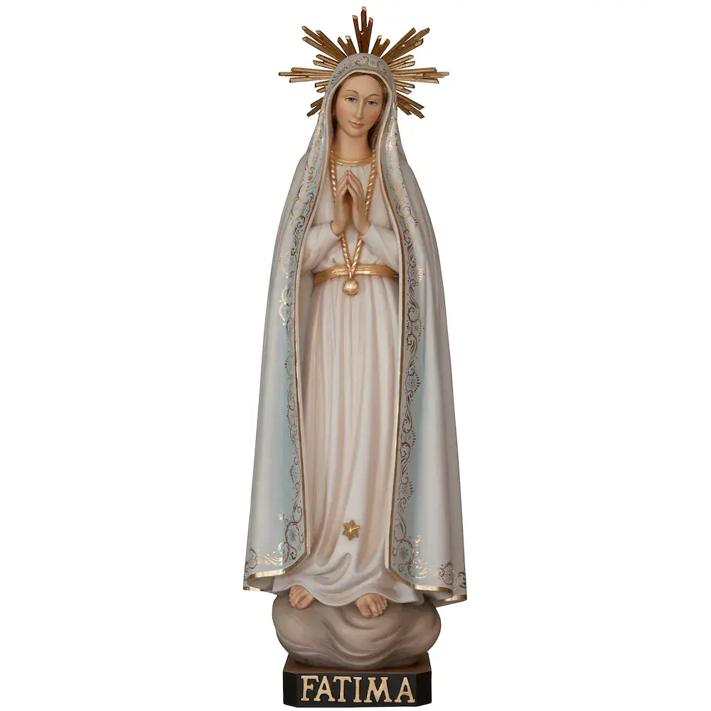 Fatimá Pilgrim with halo