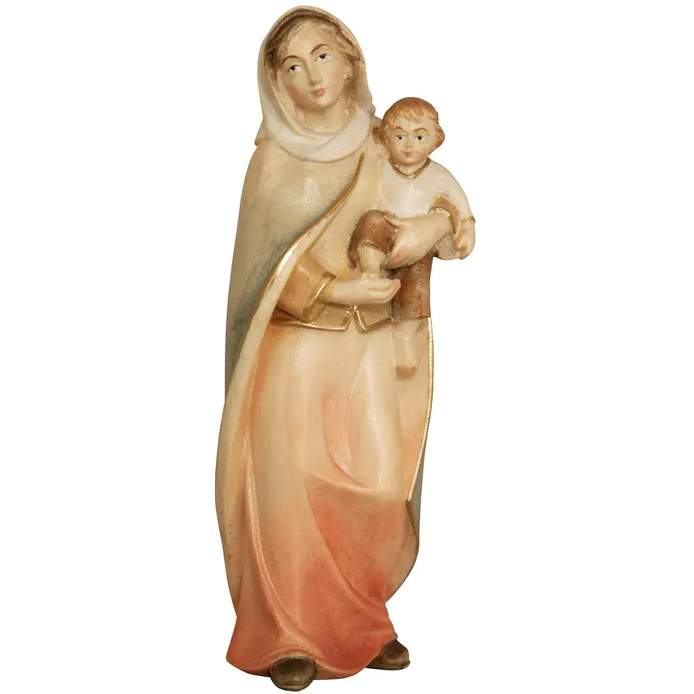 Peasant woman with child