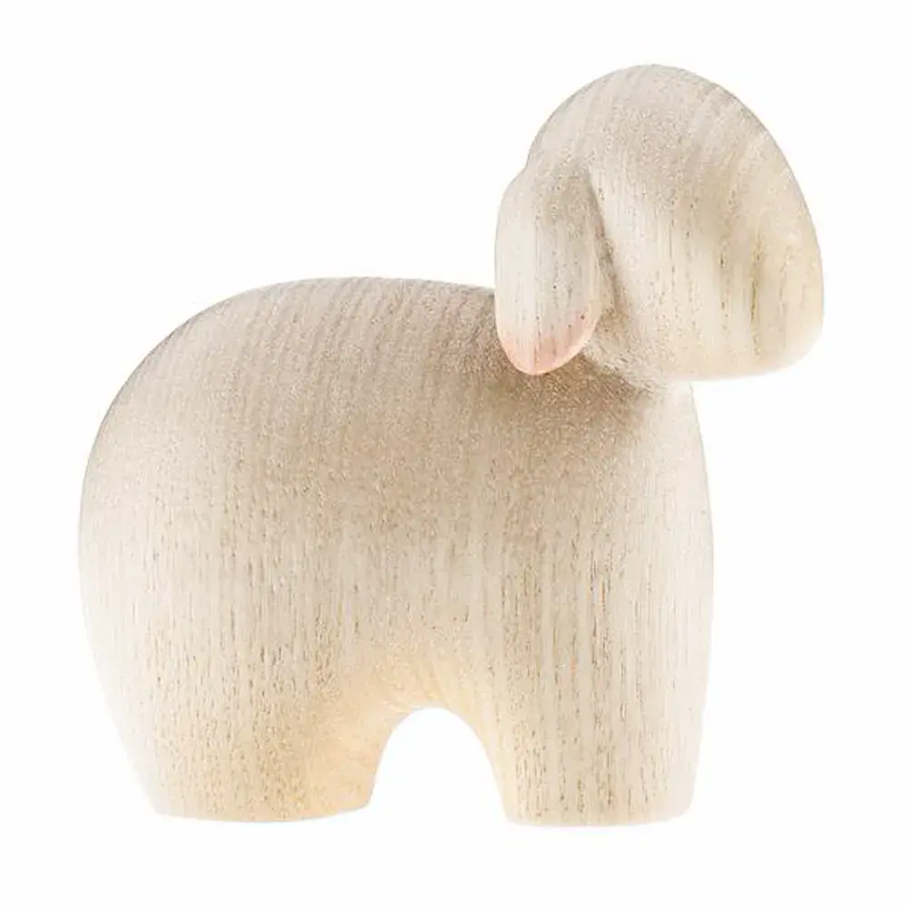 Sheep standing right