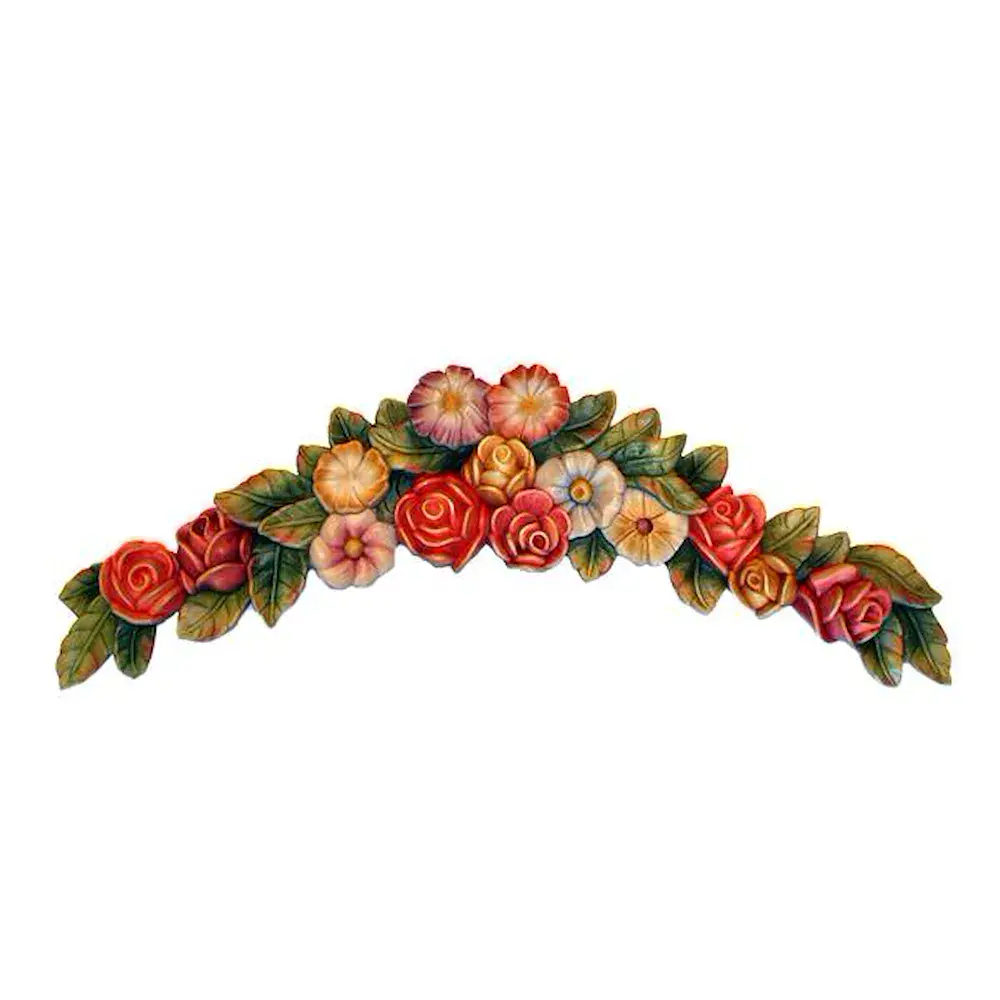 Sovraporta con fiori