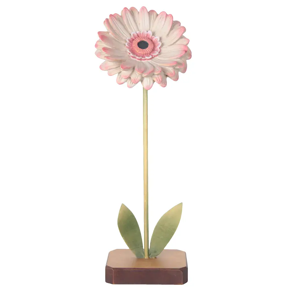 Gerbera with wooden caulis
