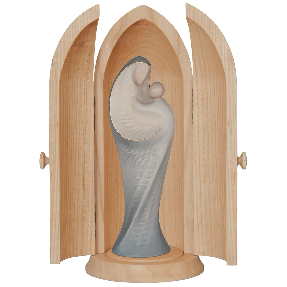Nicchia con Madonna di Meditazione con bambino