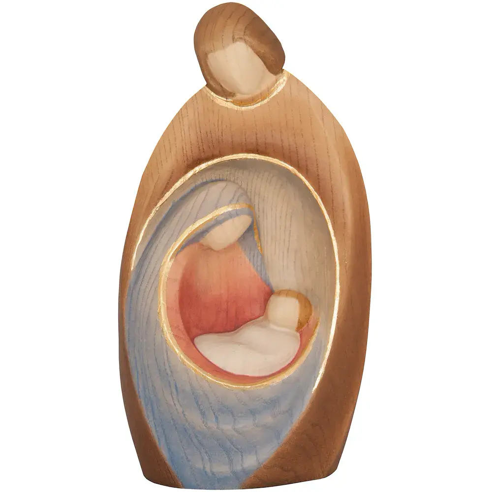 HOLY FAMILY - NATIVITY - WOOD