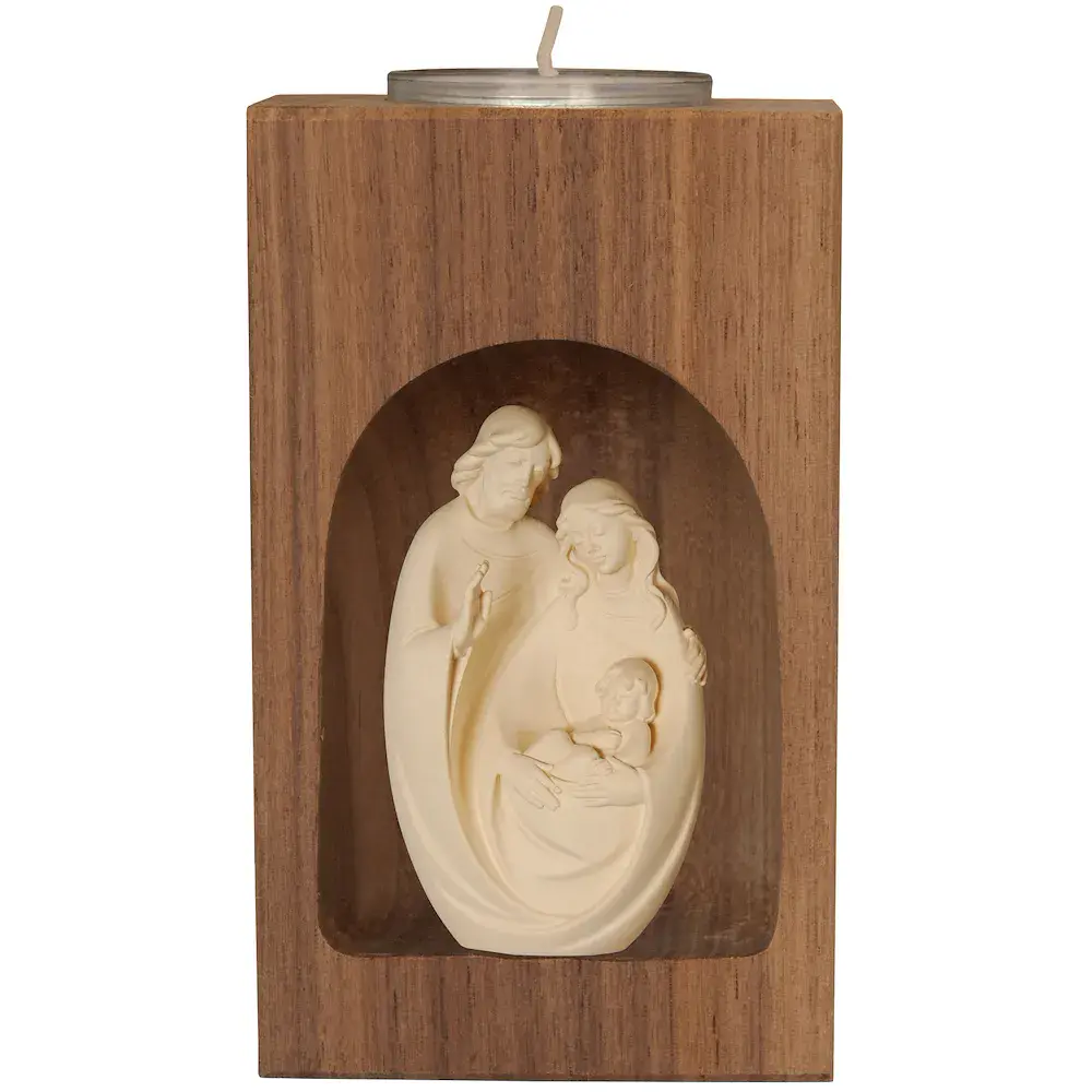 Candle holder with Family Blessing