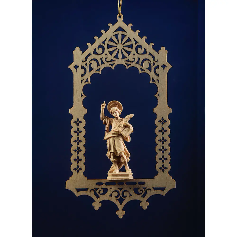 San Pancracio en celdilla de madera