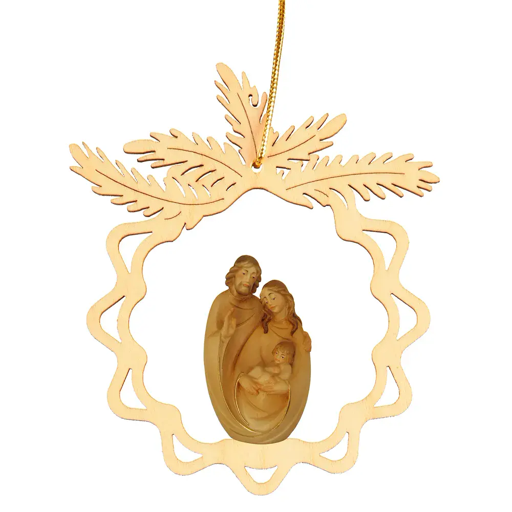 Kugelstern mit Familiensegen