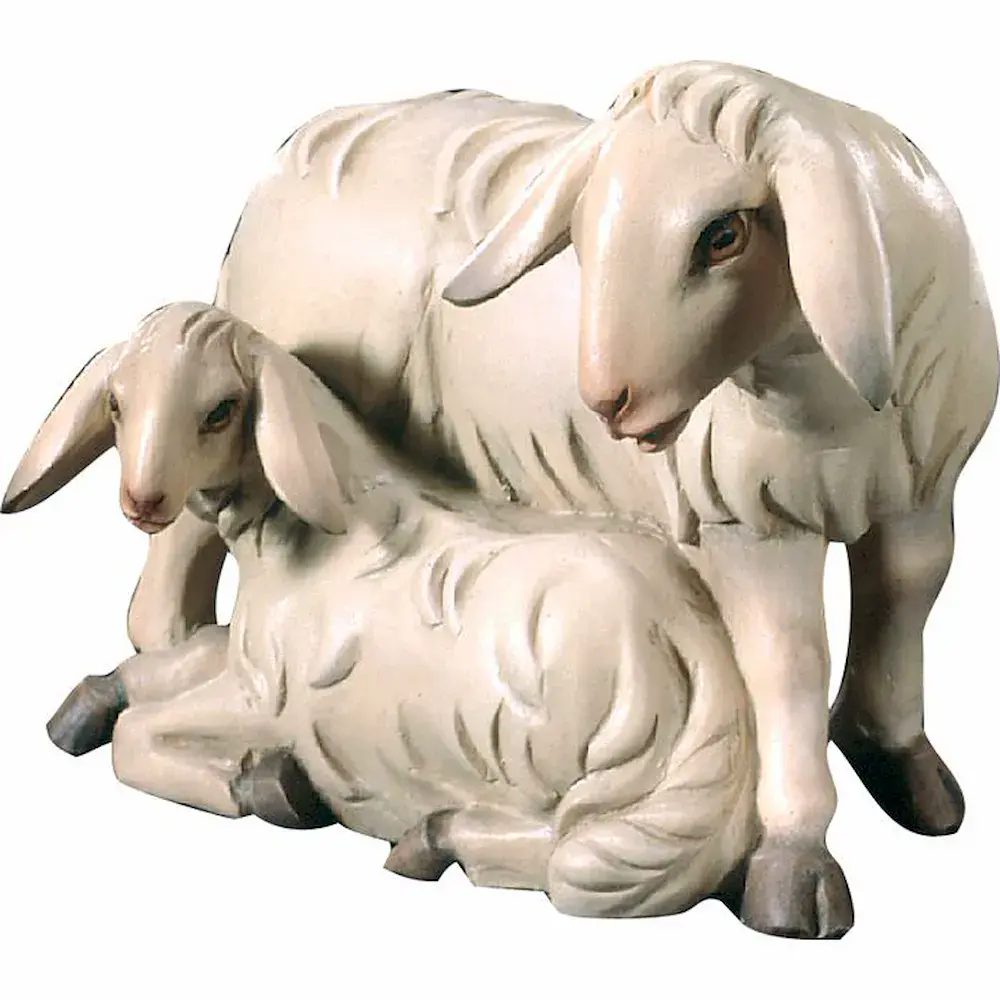 Oveja con cordero (belén Karl 2000)