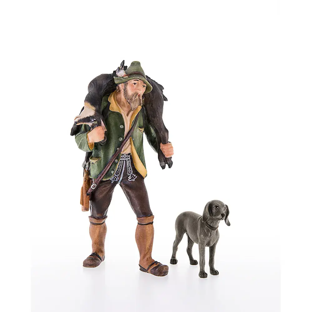 Cazador con la piel de Gamuza