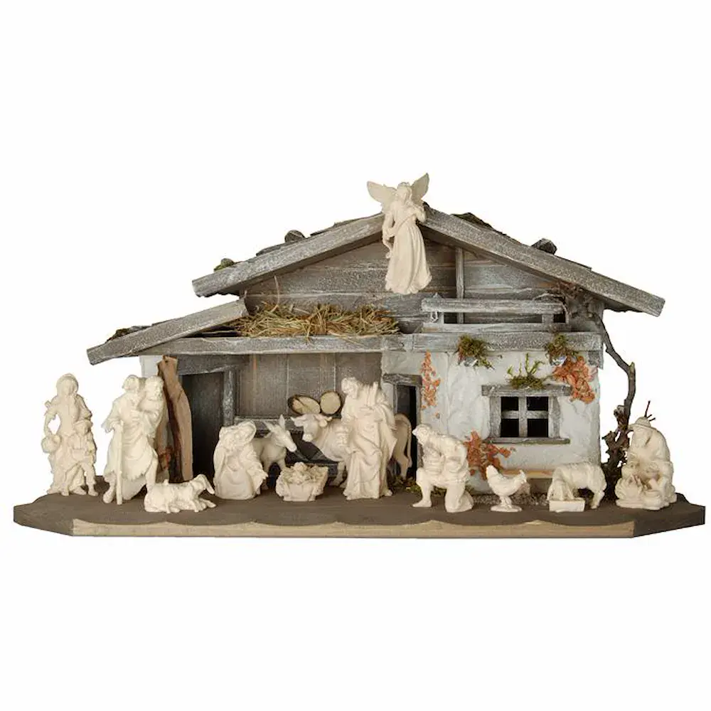 Capanna "Sella" con 13 figure