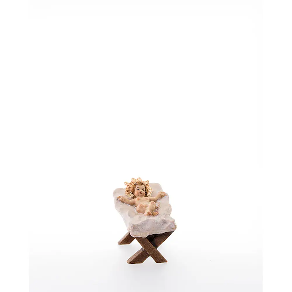 Gesu' Bambino con culla