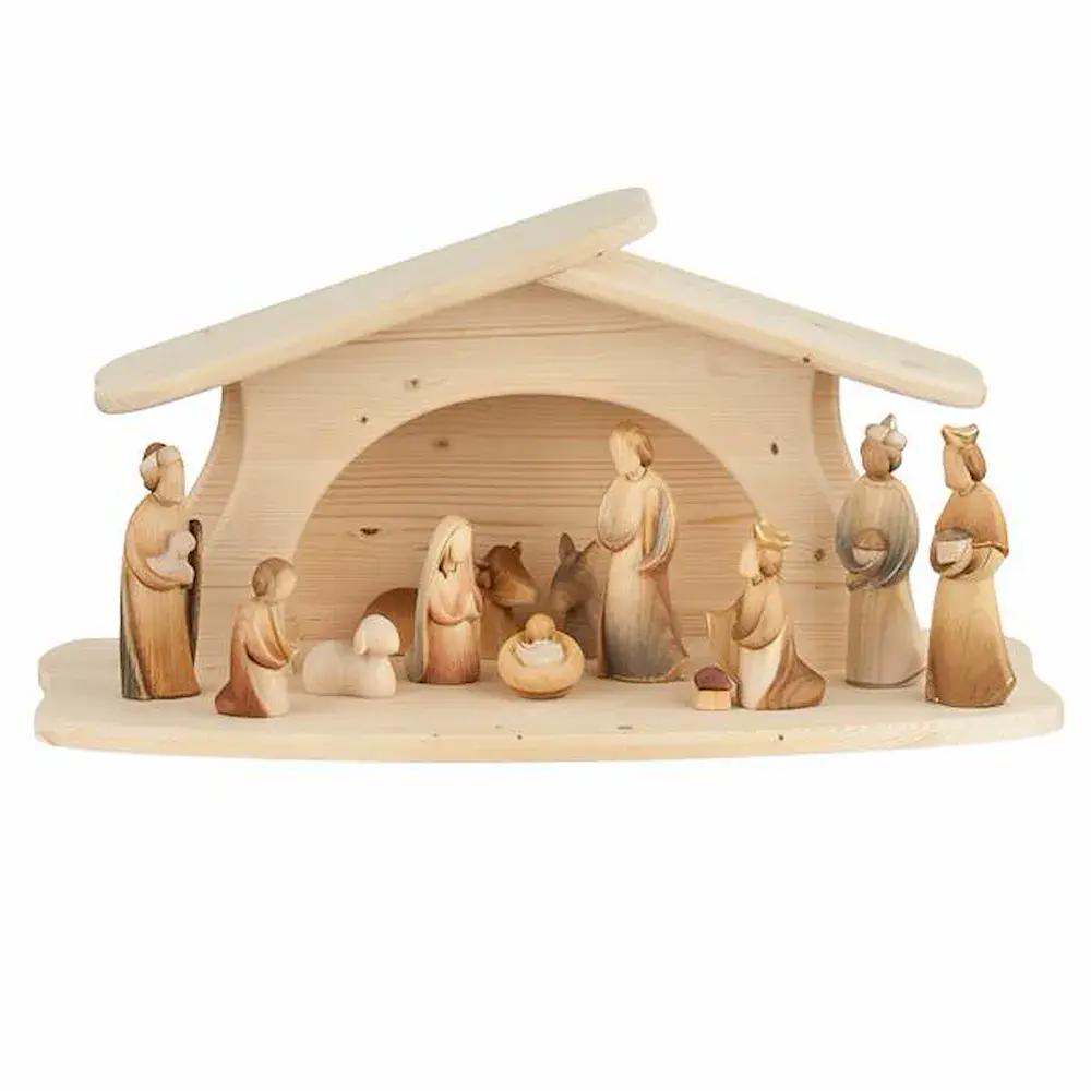 Presepe modern art set 12 pezzi