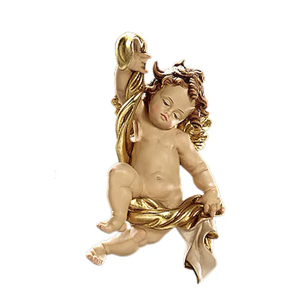Angel with veil left