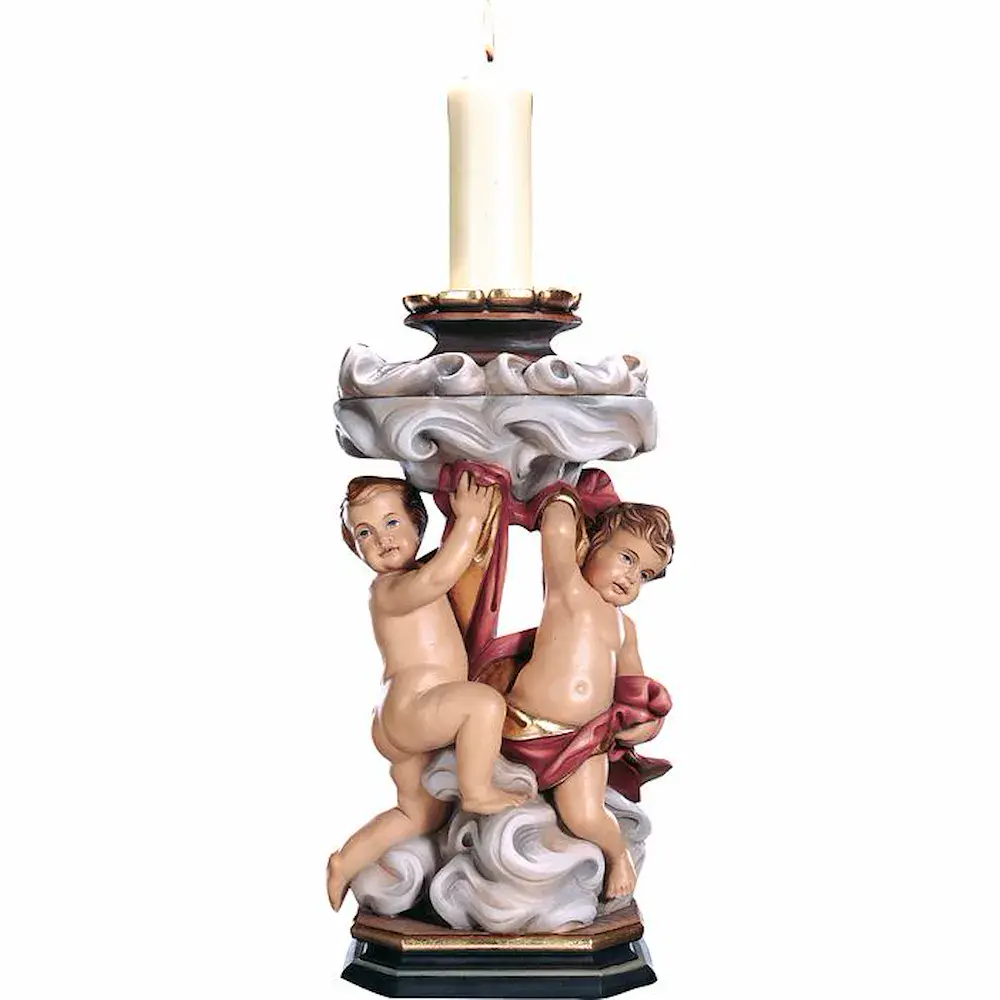 Portafigure con putti