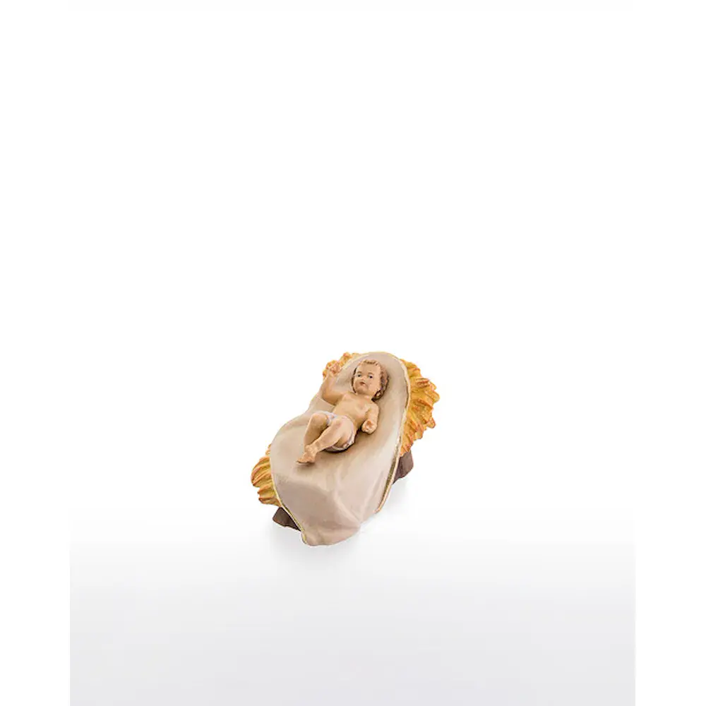 Infant Jesus with cradle - 2 pieces