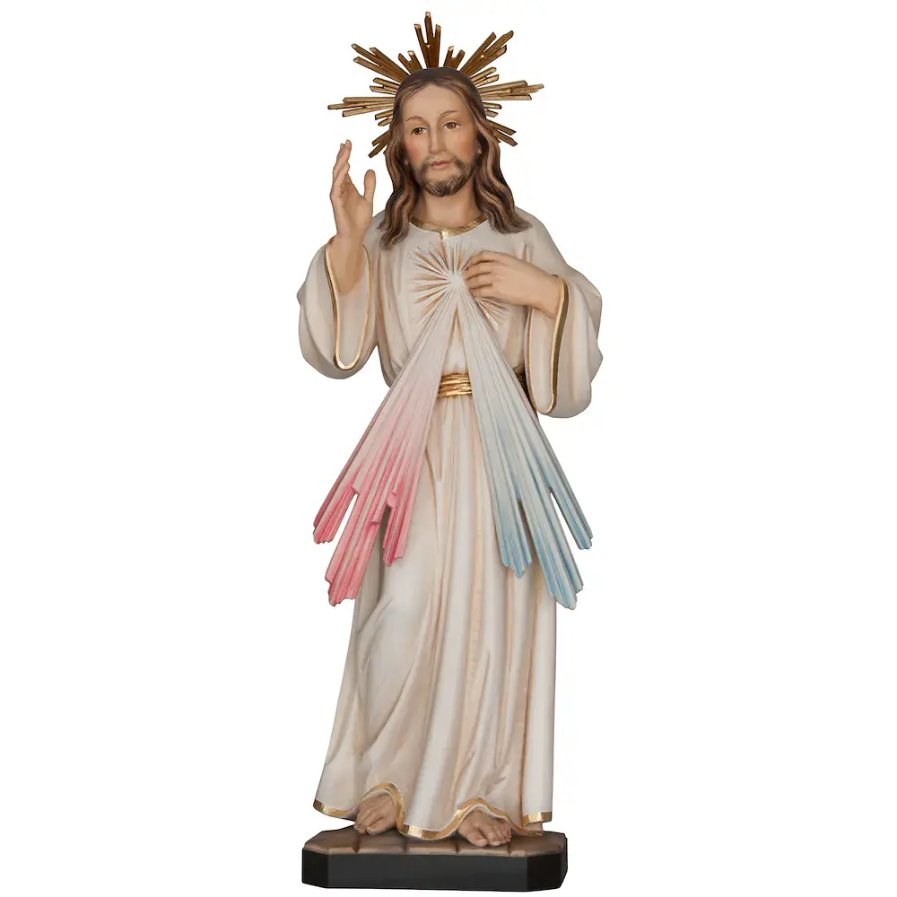 Barmherziger Jesus mit Gloriole