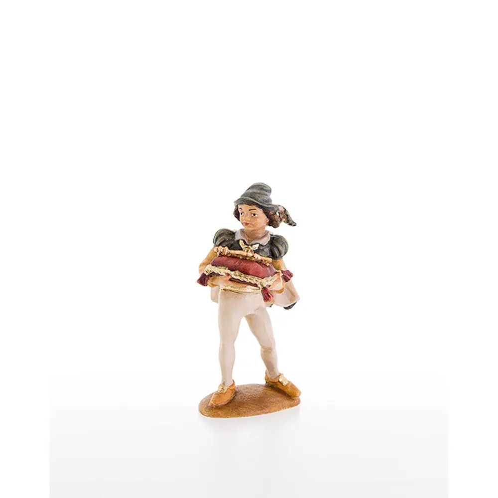 Page-boy with sceptre