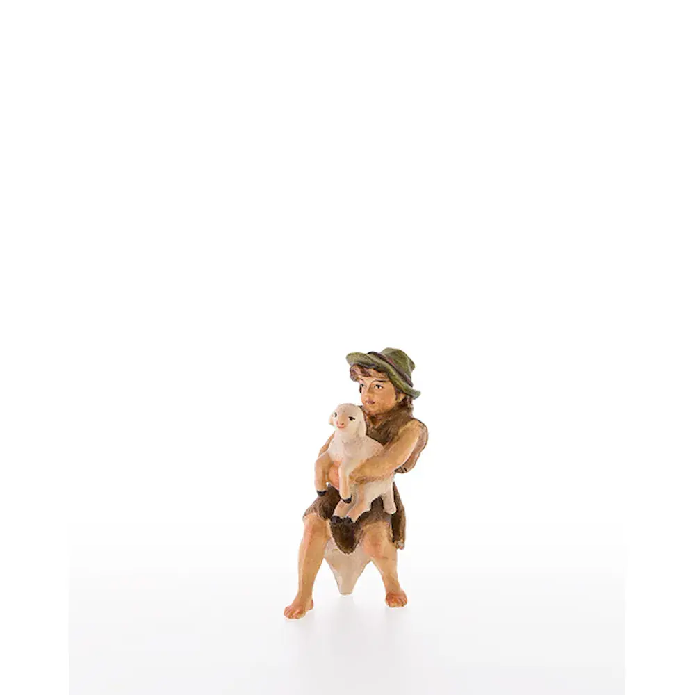 Child with lamb