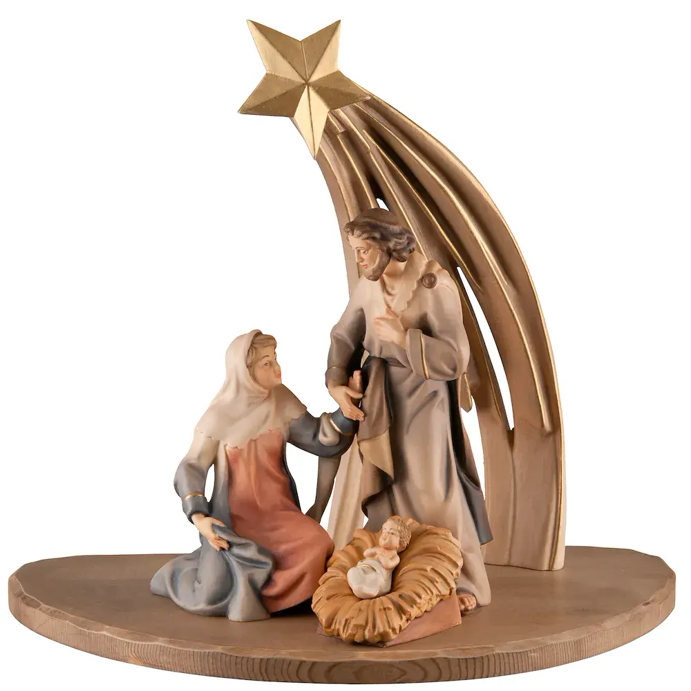 Salcher Holy Family with Comet