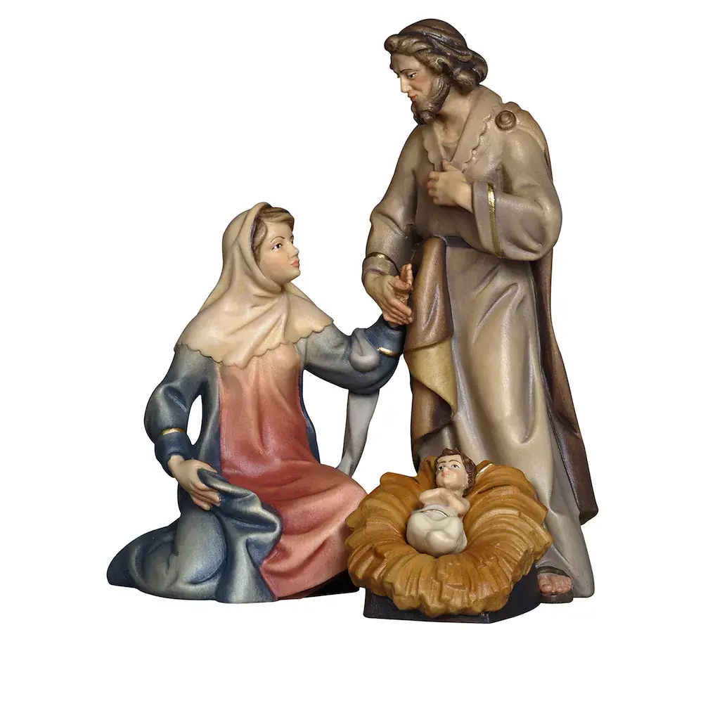 Original Salcher cribs Holy Family  - Original Salcher crib