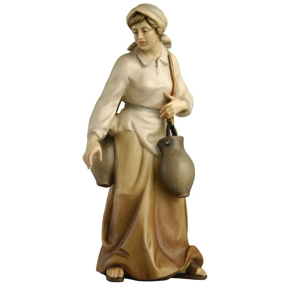 Woman carrying water