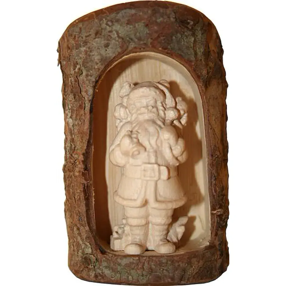 Santa claus in cave