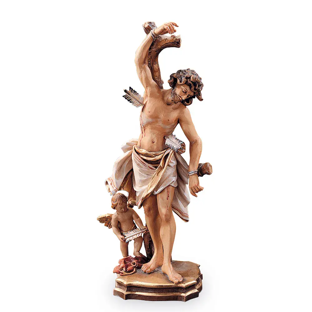 S. Sebastián con el ángel