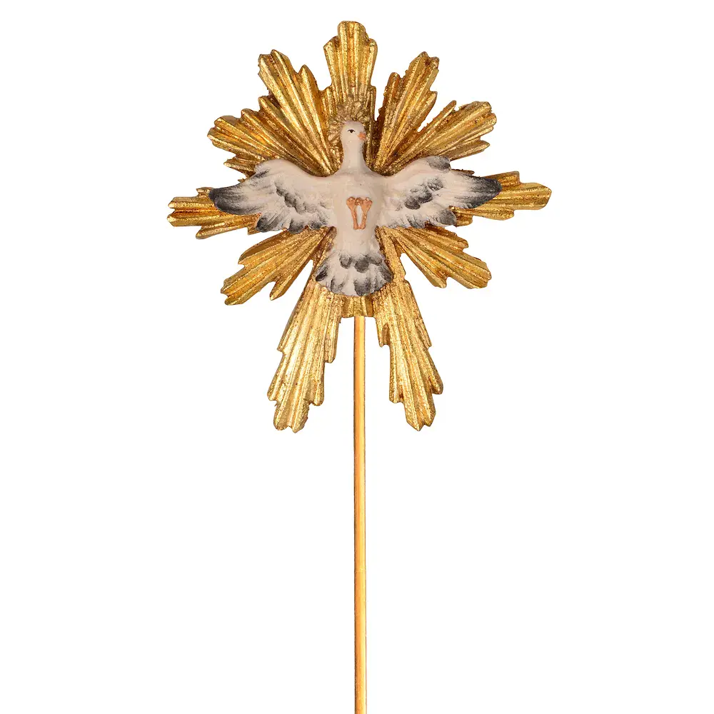 Spirito Santo con raggiera con bastone