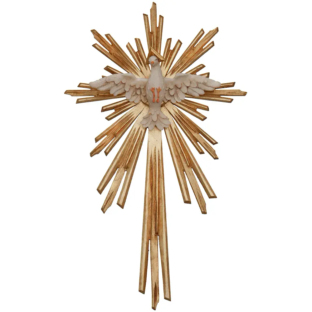 Spirito Santo con aureola lunga