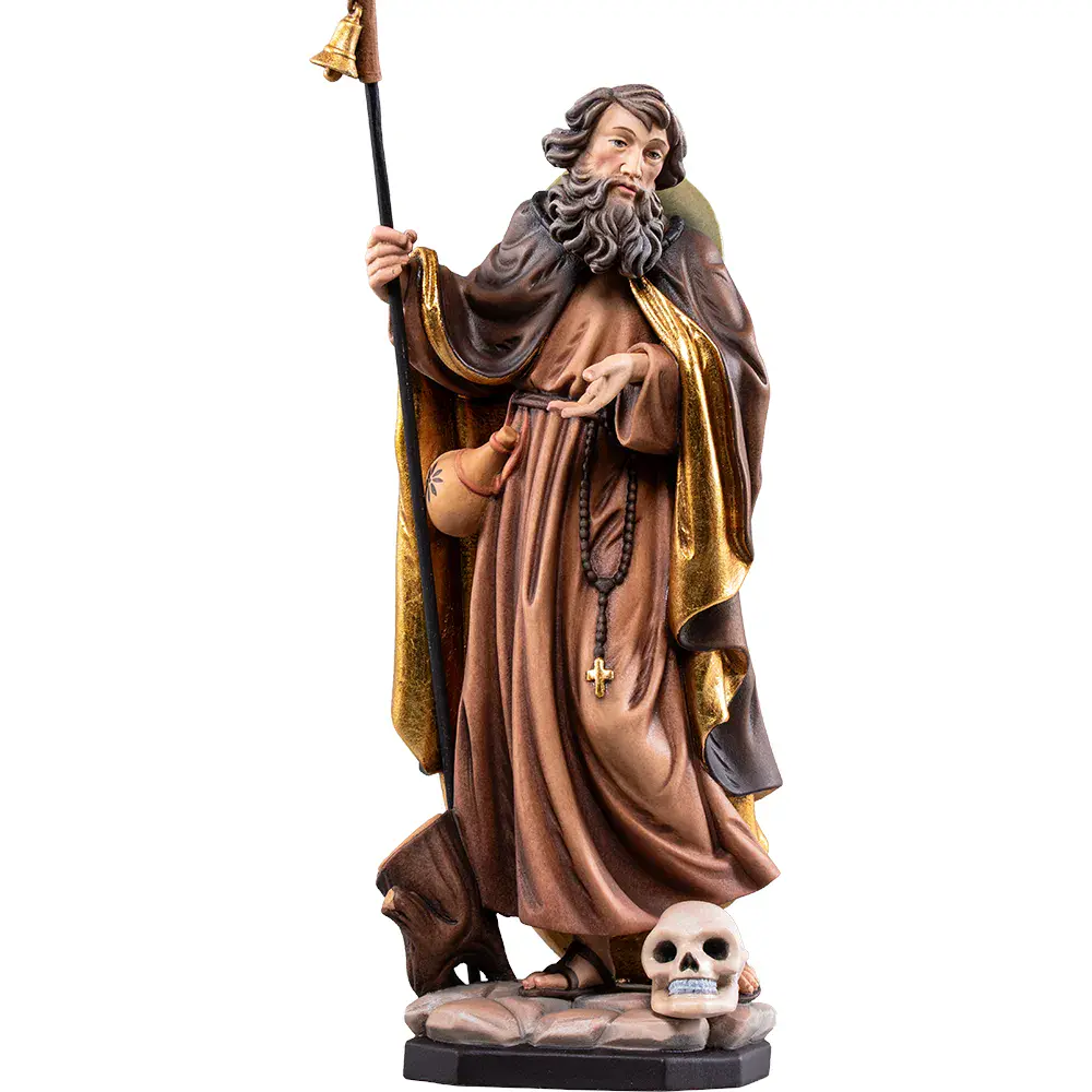 San Francesco di Paola con teschio