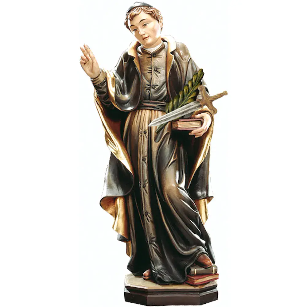 Sant' Evaldo con palma e spada