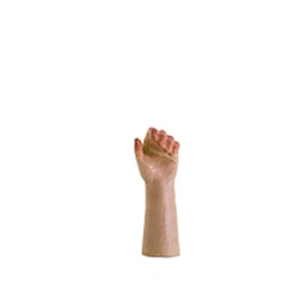Left closed hand