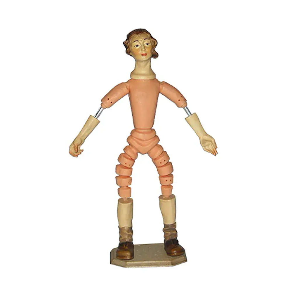 Shepherd without stick and bag