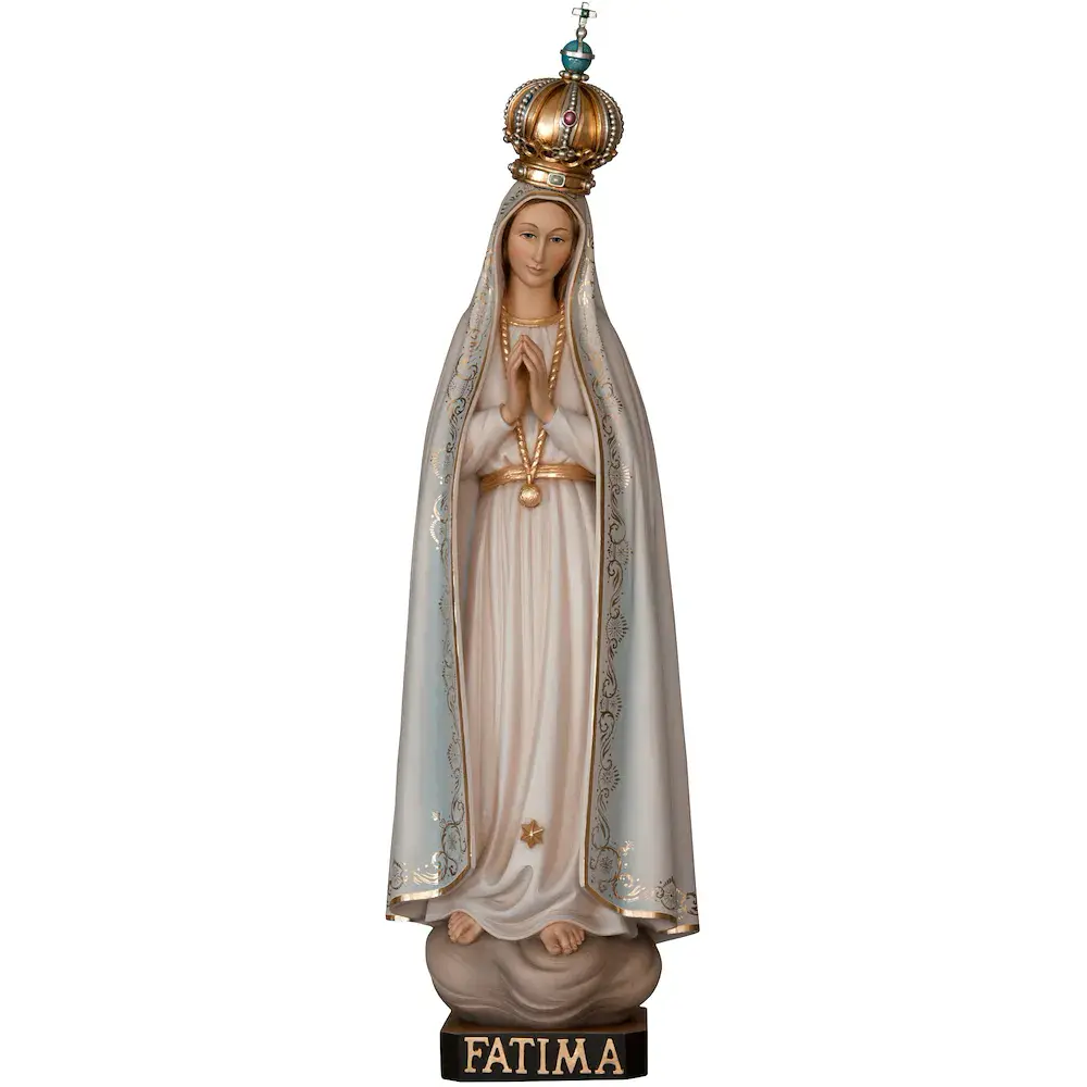 Madonna Fatima der Pilger mit Krone