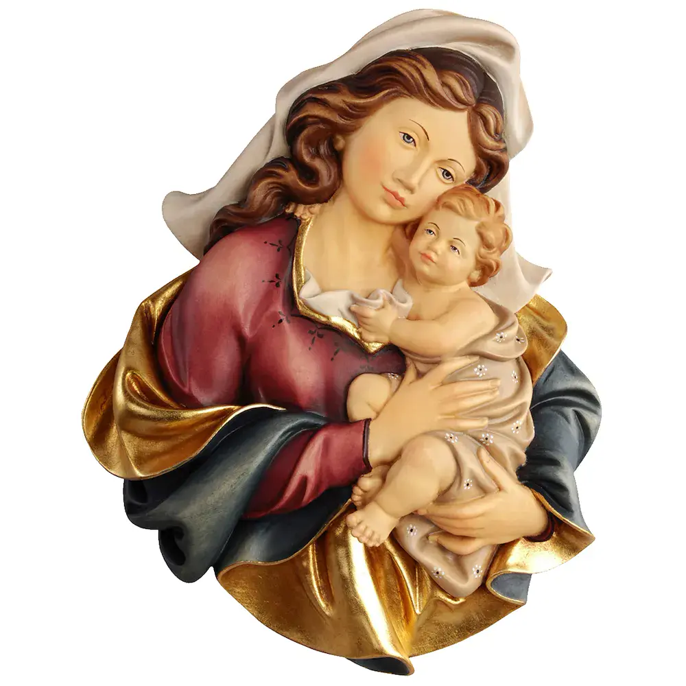 Madonna and Child - Half length Wall Portrait