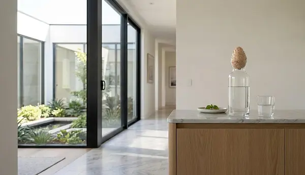 Design naturale in legno: quando acqua e bosco diventano esperienza quotidiana