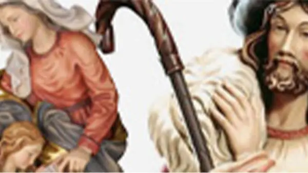 Entdecken Sie die Holzschnitzereien der Heiligen und Schutzpatrone im Online-Katalog von Demi Art!