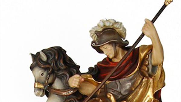 Heiliger Georg auf Pferd