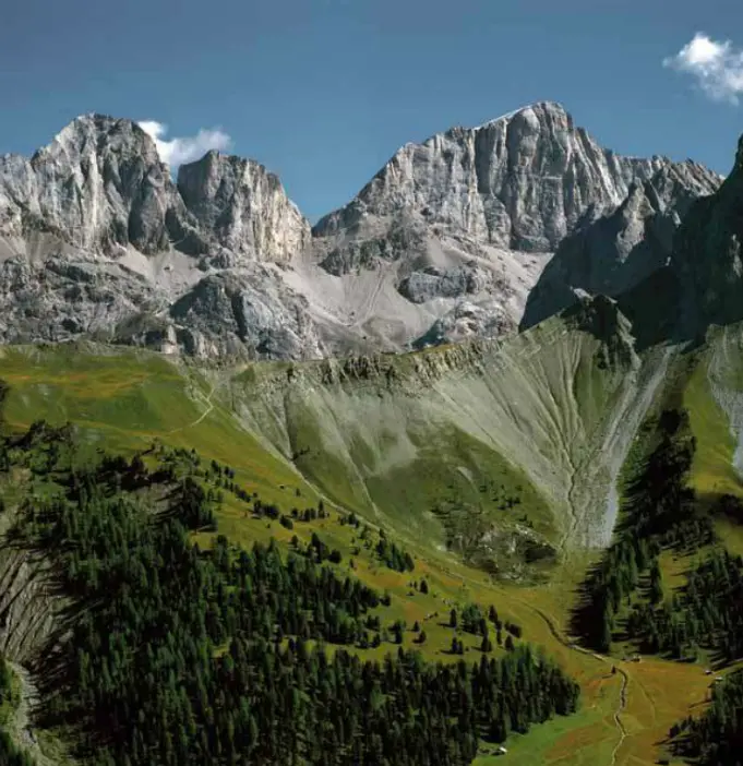 Landschaftliche Struktur
