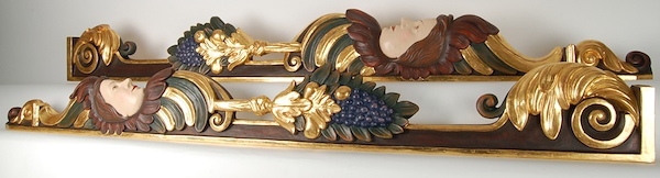 Ornamenti decorativi realizzati per una stube