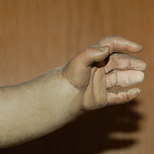 Hand of Jesus child