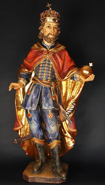 scultura dipinta