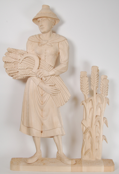 Woman with spikes