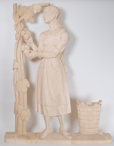 Woman with hop